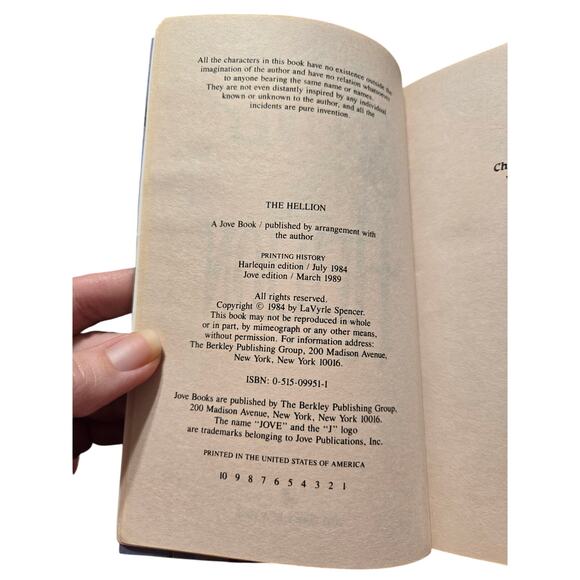 The hellion by LaVyrle Spencer 0515099511 jove - Picture 8 of 8